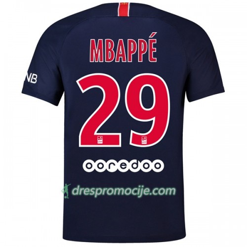 Paris Saint-Germain Dres Mbappe 29 Domaći 2018/19 Kratkih Rukava Paris Saint-Germain Dres Mbappe 29 Domaći 2018/19 Kratkih Rukava